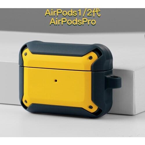 Shockproof Earphone Case for Airpods Pro Case Silicon Armor Protection Cover for Apple Air Pods 1 2 3 Accessories Headphone Case