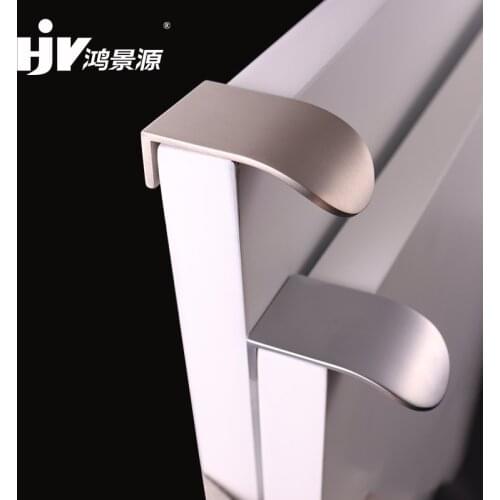 Silver Handles for cabinets and drawers Chrome Kitchen handle pulls Mini Furniture Handle Hardware cupboard door handle Hardware
