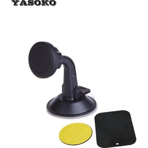 YASOKO Universal Magnetic Car Phone Holder 360 Rotation Air Vent GPS Mobile Phone Car Holder Stand Car Kit For Iphone Samsung