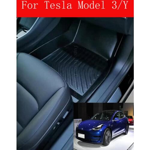 Suitable for Tesla foot pad Model 3 fully enclosed foot pad