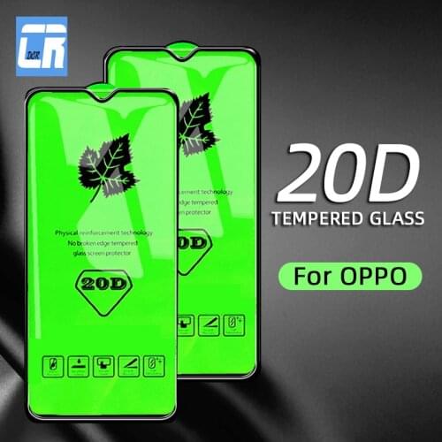 20D Tempered Glass on the for OPPO A91 A72 A52 A53 A5 A9 2020 Reno 2z 4 Screen Protector for Realme X7 7 6 5 Pro Protective Film