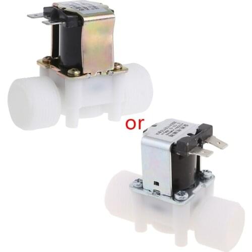 2020 New 3/4" AC 220V PP N/C Electric Solenoid Valve Water Control Diverter Device