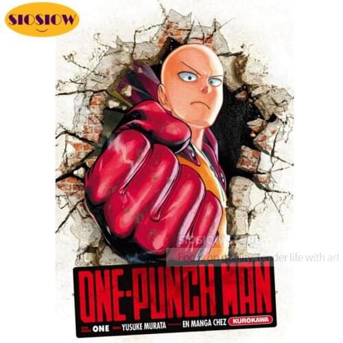One Punch Man Anime Diamond Painting Full Square Wall Art DIY Diamond 5d Embroidery Saitama Cross Stitch Kit Pictures Home Decor
