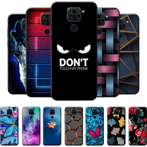 Redmi Note 9 Case Silicone Soft Cover Case For Xiaomi Redmi Note 9 Case TPU Bumper on Redmi Note 9 Note9 Back Cover Redmi Note9
