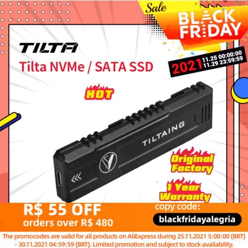 Tilta NVMe / SATA SSD Case for BMPCC 4K/6K Flip Screen Modification TA-T01-DM-NVME and TA-T01-DM-SATA