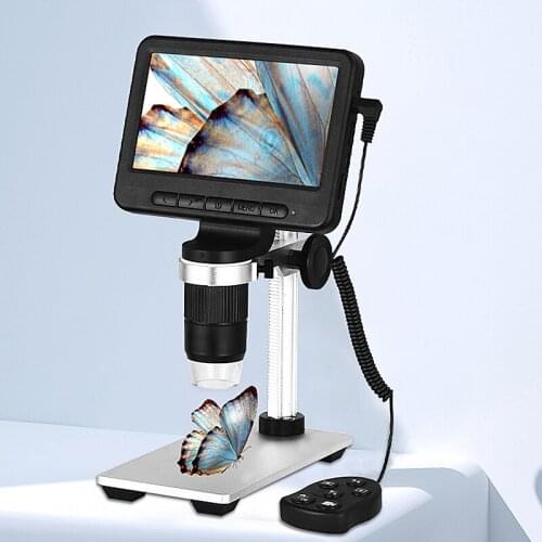 LUCHSHIY Digital Microscope Soldering 1080P USB Digital Microscope for Phone Watch Repairing 1000X Support WiFi/PC Connection