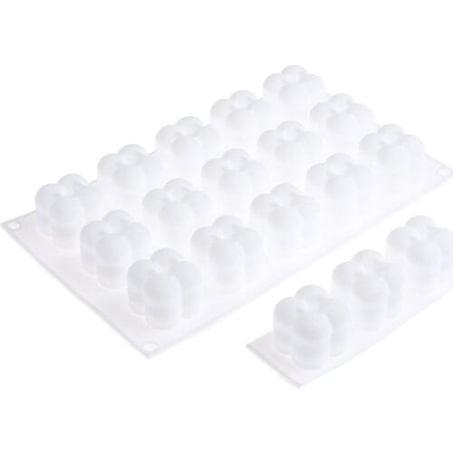DIY Candles Mould Aromatherapy Plaster Candle Silicone Mold Hand-Made Soap Mold