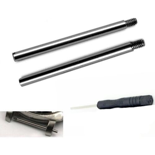 1 Pair 24.5mm 26mm 29.5mm 31mm 32mm 316L Stainless Screw Stainless Steel Lead Screw Dedicated For PAM Watch