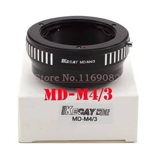 KECAY MD-M4/3 for Minolta MD / MC Lens to for LYMPUS 0r for M Camera M4/3 Mount Adapter