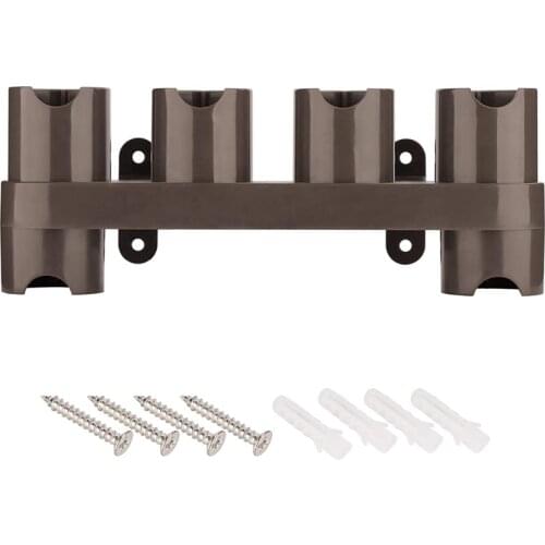 Brushes Tool Attachment Wall Mount Holder for Dyson V7 V8 V10 V11 SV11 Cordless Vacuum Cleaner (6 Storage Sockets)