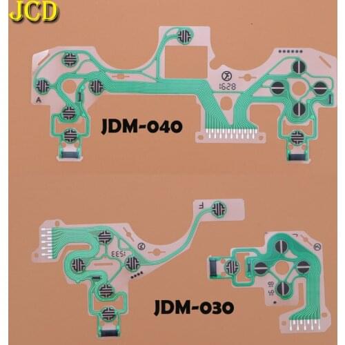 JCD Buttons Ribbon Circuit Board for PS4 Dualshock 4 Pro Slim Controller Conductive Film Keypad flex Cable PCB JDM-030 JDM-040