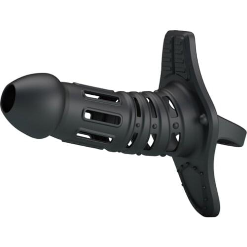 Penis Ring Ring for Men Flexible Silicone Hollow Glans Penis Sleeve with Scrotum Ring Dildo Penis Larger Delay Ejaculation