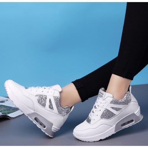 Shoes for Women Sneakers Feet Increase Air Cushion Running Shoes 7cm Comfortable Casual Shoes