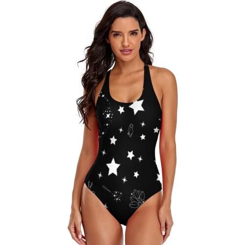 Letter Swimsuit Fancy Pool Swimwear For Chubby In Bulk 1 Piece Bathing Suit