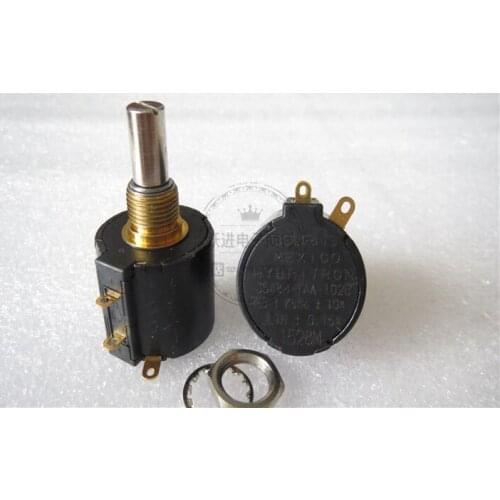 Original new 100% 3548H-1AA-102B wire wound 1K 5 turns 1.5W potentiometer handle length 20mm (SWITCH)