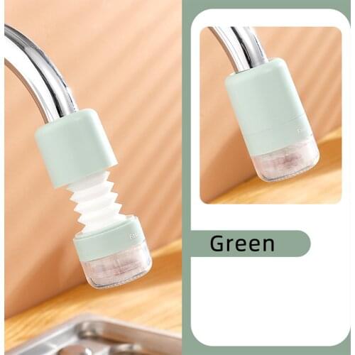 Extendable Faucet Filter 360 Rotating Adjustable Kitchen Shower Tap Diffuser Splash Proof Water Saving Nozzle Household Tool