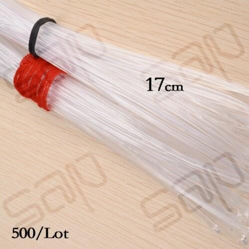SAP backpack accessories Flexible 17cm clear pvc travel luggage suitcase strap/lanyard card holder Lot of 500