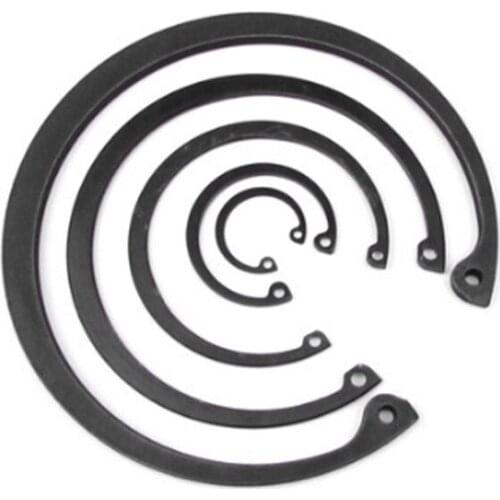 20pcs carbon steel GB893 type C circlip spring outer diameter 52mm~70mm