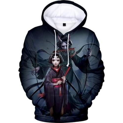 I- Dentity- Exertion Games Lab Hoodies Men Women Fashion 3D Hoodies Fall/Winter Warm Hoodies Harajuku Popular Sweatshirts Boys
