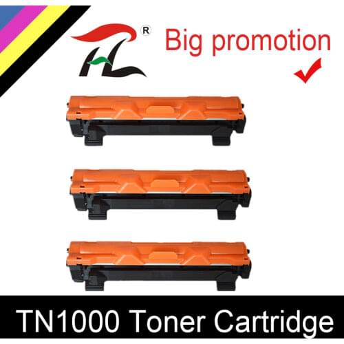 HTL TN1000 toner cartridge compatible for Brother TN1030 TN1050 TN1060 TN1070 TN1075 HL-1110 1210 MFC-1810 DCP-1510 1610W