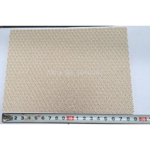 HIGH good quality infrared ceramic plate, honeycomb infrared ceramic plate for gas burner,size is 186*135*13mm