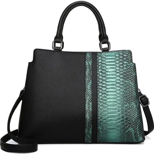 High Quality Ladies Pu Leather Handbags Fashion Women Shoulder Crossbody Bag Designer Female Messenger Bags Casual Big Tote Bags