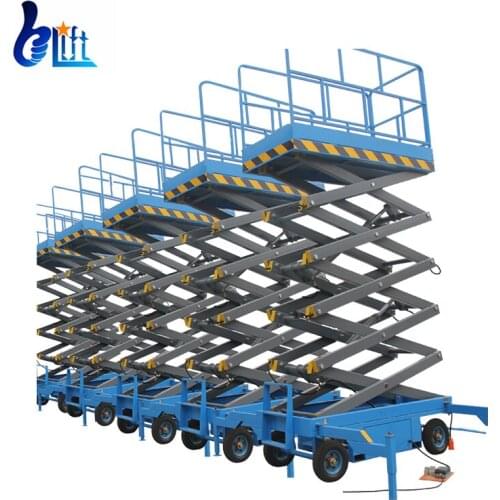 Factory High Quality 6m Lifting Load 1000kg High End Semi Electric Driving Lifting Types Lift Industrial