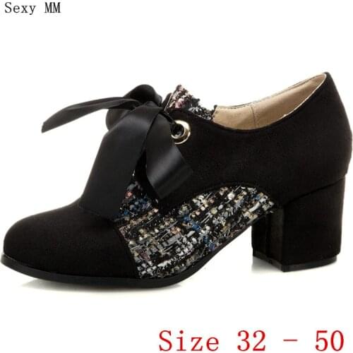 High Heels Women Pumps High Heel Office Shoes Stiletto Woman Shoes Small Plus Size 32 33 - 40 41 42 43 44 45 46 47 48 49 50