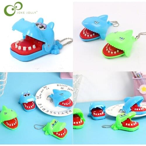 1 PCS Bite Finger Crocodile Press Teeth Shark Children’s Creative Tricky Puppy Decompression Toy Gift Kindergarten Gift WYW