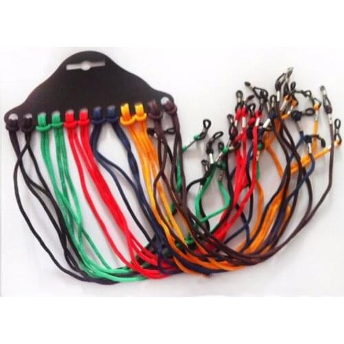 1pc colorful Glasses Strap Neck Cord Adjustable Sunglasses Eyeglasses Rope Lanyard Holder Outdoor sports colorful glasses rope