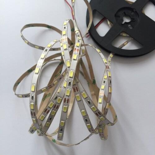 10 meters SMD 5730 DC 12V Not Waterproof width of 5mm 60leds/m Super bright Soft article lamp highlighted white LED 5730 strip