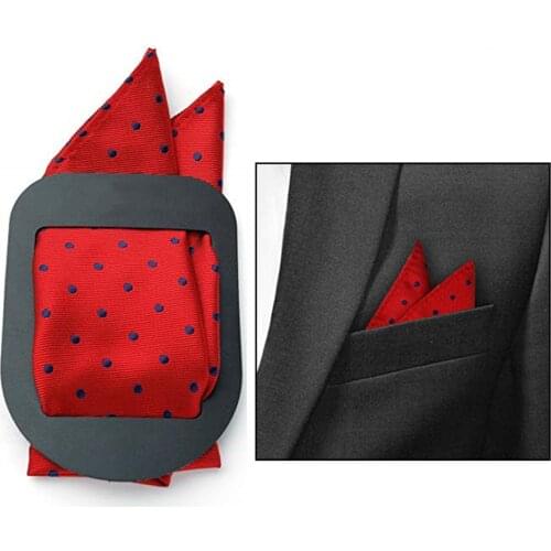 3x Squares Holder Handkerchief Keeper Holder Clothes Accessories