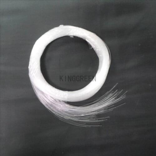 50～100PCS X 1mm X 4 Meter long end glow lit cable PMMA plastic optical fiber cable for star ceiling light