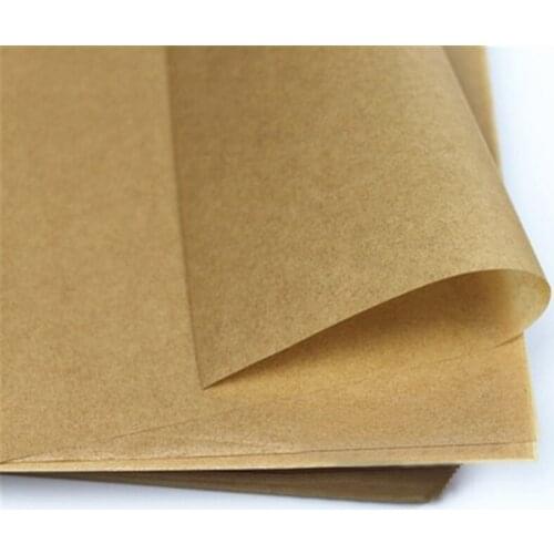 500 Pcs Oil proof paper Disposable Food paper oil paper pad French fries paper pad French fries oil absorbent paper pad wrapper