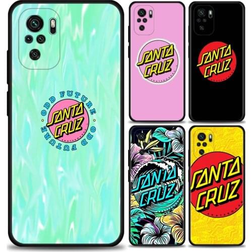 Santa cruz for Xiaomi Redmi Note 8 8T 9 9T 9S 10 Pro 5G Soft Case for Redmi 7 7A 8A 9A 9C 9T TPU Phone Cover