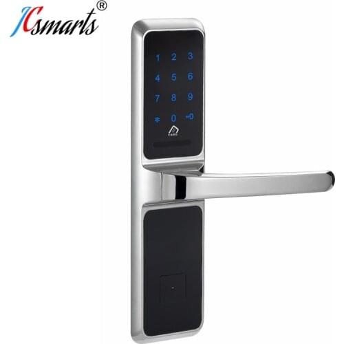 Apartment keyless electronic digital door lock smart serratura elettronica with hidden card reader