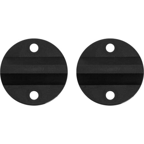 2 Pcs Marine Boat Kayak Round Rubber Gasket Fishing Rod Holder Grip Rail Prevent Damage To Rail Boats Fishing Rod Bracket