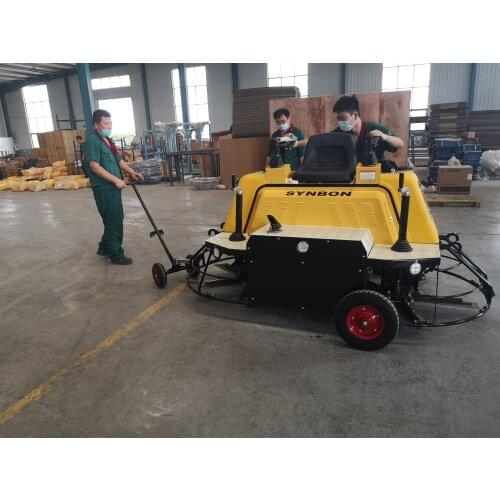 Smooth Surface Machine Concrete Trowel Driving Style
