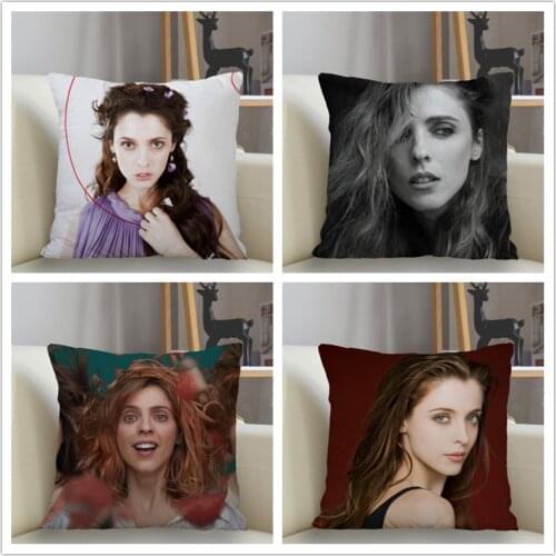 Musife Leticia Dolera Pillowcase Custom Square Pillow Cover Case Zipper Pillowcase 35*35,40*40,45*45cm Drop Shipping