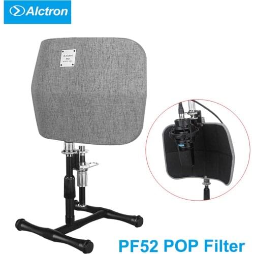 Alctron PF52 Basic Studio Microphone Windscreen POP Filter Portable Desktop Recording Microphone Screen Acoustic Filter