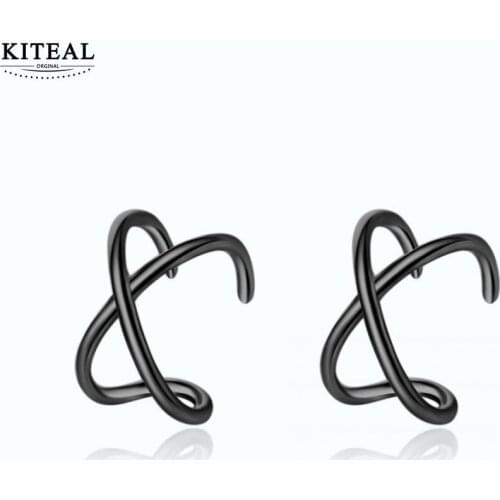 KITEAL 925 New 2019 silver color Neutral earrings oorbellen wedding jewelry