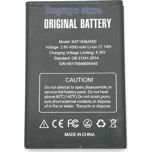 New 4500mAh BAT16464500 Replacement Battery For DOOGEE T5 Lite Mobile Phone + Tracking Code