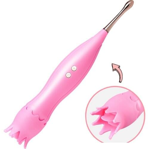 Usb Rechargeable Flexible Vibrator Dildo Charger G Spot Thrusting Masturbation Small Head Electric Tiller Orgasm Pen Sex toy