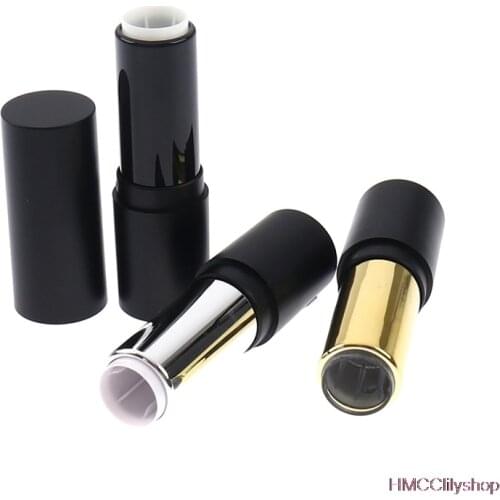 1PC Round Empty 12.1mm Lipstick Tube Lip Balm Container Lipstick Shell Packaging Cosmetics Refillable