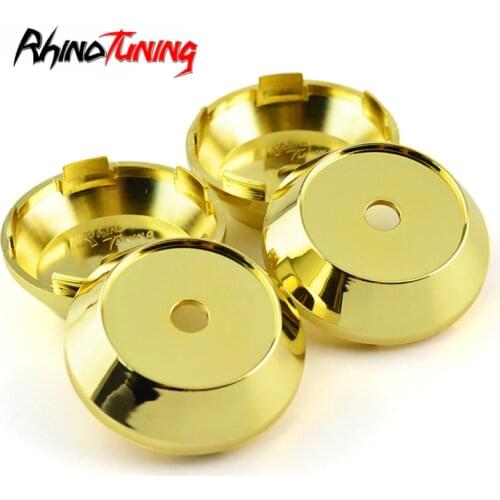 4pcs 65mm 60mm Gold Car Wheel Center Caps For XT7 TSW Rays TE37 CE28N VOSSEN CV3 CV5 Rims Auto Rim Hub Cap Cover