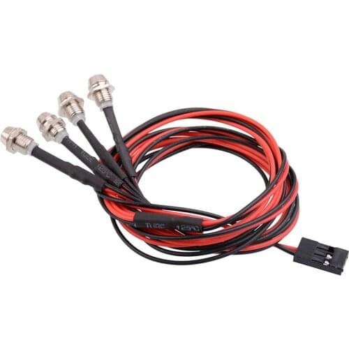 70cm RC On-Road Model Drift Car LED Night 5mm 3mm Headlamps Headlights Light LED Light For Model Drift Crawler Car