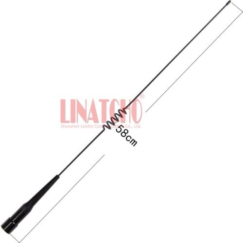 Black omni spring whip 460mhz car two way radio antenna