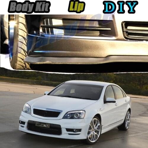Car Bumper Lip Front Spoiler Skirt Deflector For HSV Grange Tune Car Modified Body Kit VIP Hella Flush Lips