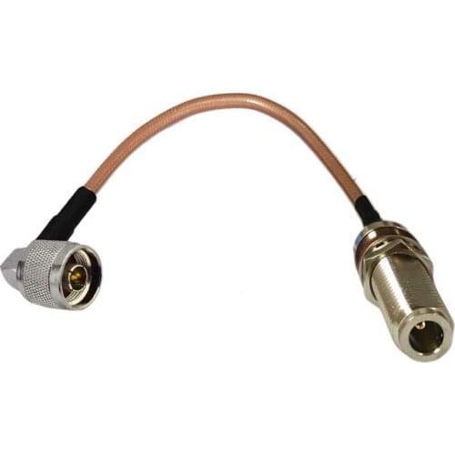 20cm RG142 RF Coax Cable N Female O-ring Nut to N Male Plug Connector RF Coaxial Cable