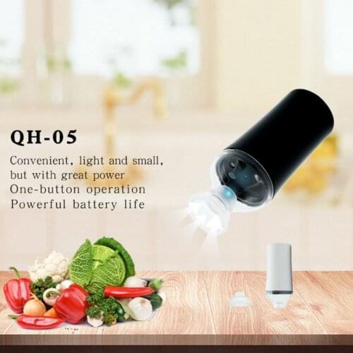 Mini USB Handheld Food Vacuum Sealer Packaging Machine Film Container Packer R7RC